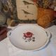 Old large half-porcelain dish Badonviller