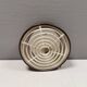 Ceiling lamp from the 80s, Nordisk Solar Denmark. In original light brown color.
