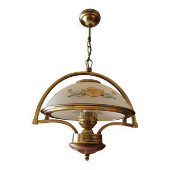 Luminaire J. P Ryckaert. Suspension. Vintage chandelier;