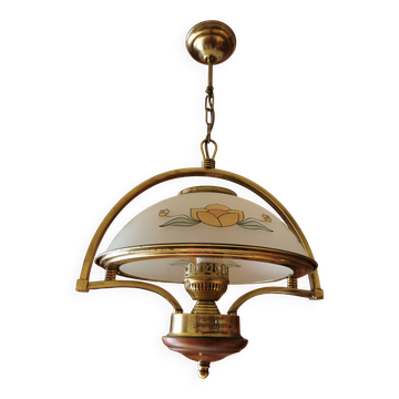 Luminaire J. P Ryckaert. Suspension. Vintage chandelier;
