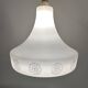Scandinavian opaline chandelier from the 60s