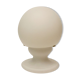 Large Opaline Blown Glass Lamp, 1970s