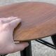 Scandinavian vintage minimalist stool Ilmari Tapiovaara, for Nesto 1960