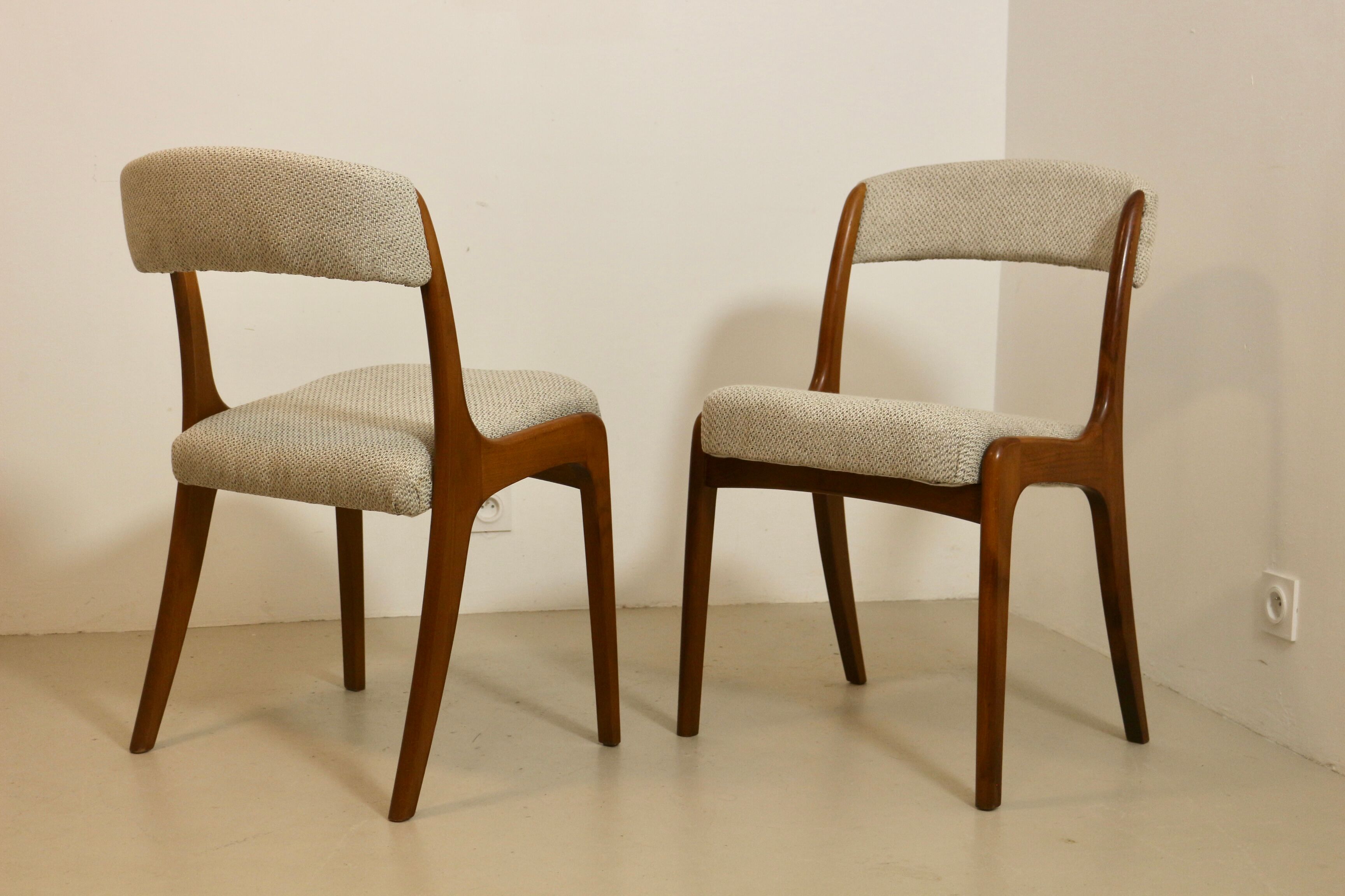 Pair of chairs gondola Baumann year 60