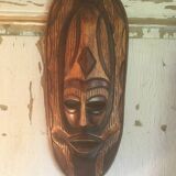African wooden mask