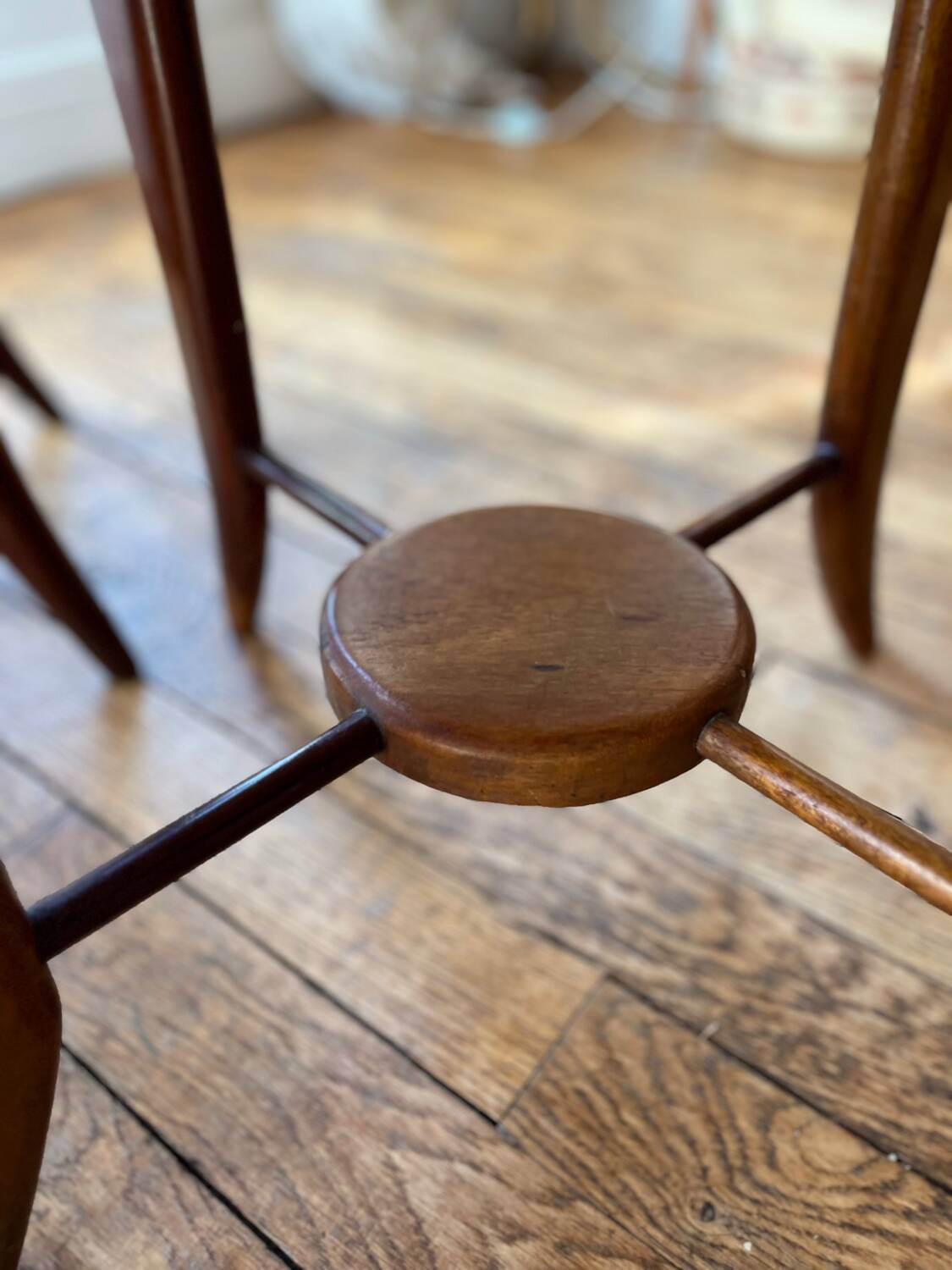 G. Scapinelli. Pair of Maracana side tables.