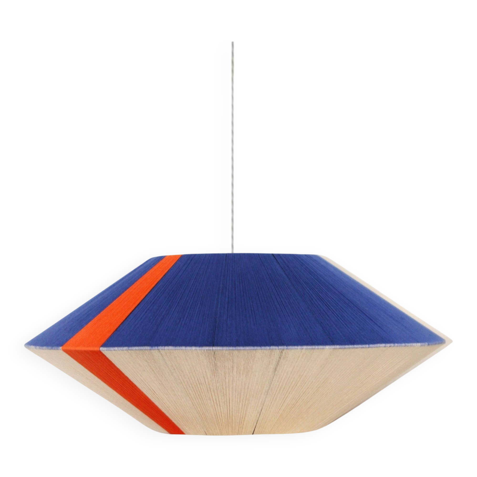 Suspension the Electric Blue Orange Celestial