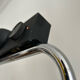 Vintage adjustable floor lamp, chrome and black, Gismondi for Artemide, Italy 1980