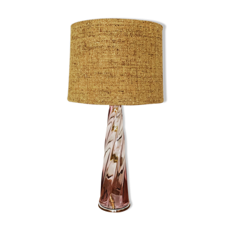 Large Murano glass table lamp
