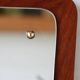 Vintage Scandinavian teak mirror – 1960s