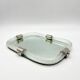 Venetian "dishcloth" mirror in Murano glass, 1960s