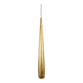 Conical Gold Line Pendant Lamp from Panzeri, Italy, 1990s