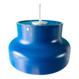 Blue pendant light by Anders Pehrson. Sweden 1970
