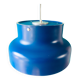Blue pendant light by Anders Pehrson. Sweden 1970