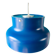 Blue pendant light by Anders Pehrson. Sweden 1970