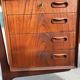 Desk in rosewood by Svend Aage Madsen for H.P. Hansen, 1960