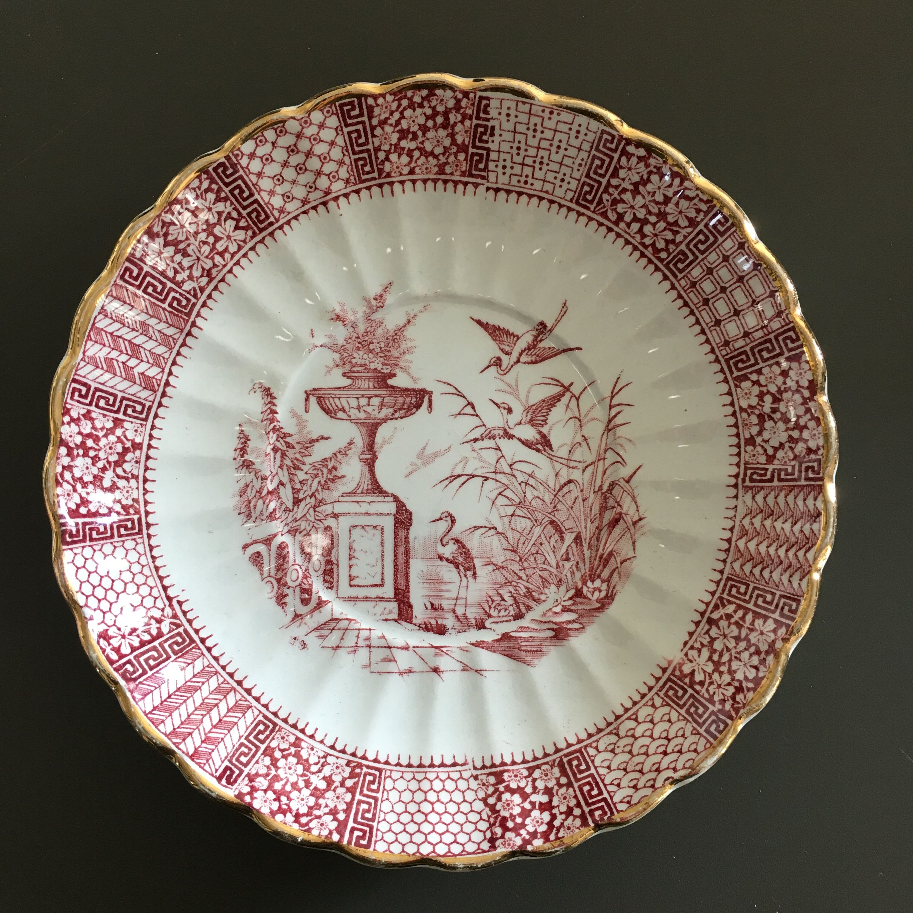 Luneville cup and saucer