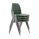 Set of 4 chairs model 1601 by Don Albinson for Knoll