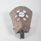Set of Brutalist wall lamps in bronze, 1960s