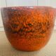 Italian ceramic plant pot from the 1970s