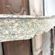 Cheminée de Louis XV pompadour circa 1900 marbre vert d’Estours