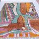 Abstract and Colourful Beni Ouarain Rug, Handmade in Wool, 300x200cm