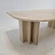 Italian travertine coffee table