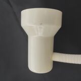 Desk lamp with articulated arm circa 1990/2000 white with yellow base