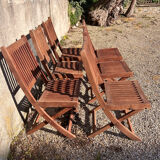Teak chairs