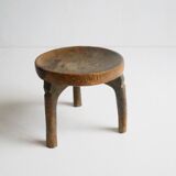 Wa-Hehe tribal carved tripod stool, Tanzania 1950s