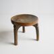 Wa-Hehe tribal carved tripod stool, Tanzania 1950s