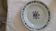Old round dish in Rouen earthenware
