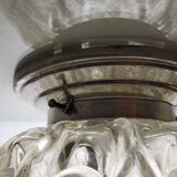 Bubble ceiling lamp in molded glass