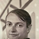 Portrait Rare circa 1968 du Pop Artist Roy Lichtenstein (1923-1997)