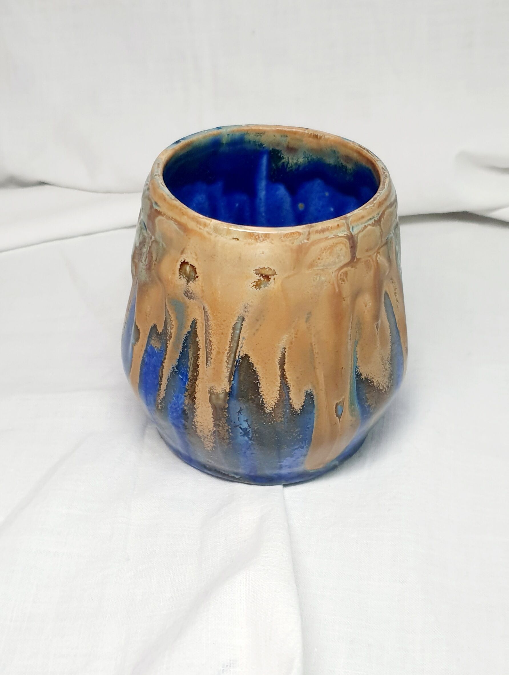 G. Metenier set in enamelled stoneware