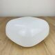Square opaline wall light, vintage ceiling light, 1960s.