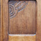 Glass door cabinet, kitchen cabinet, kitchen, library, vintage, 1940s