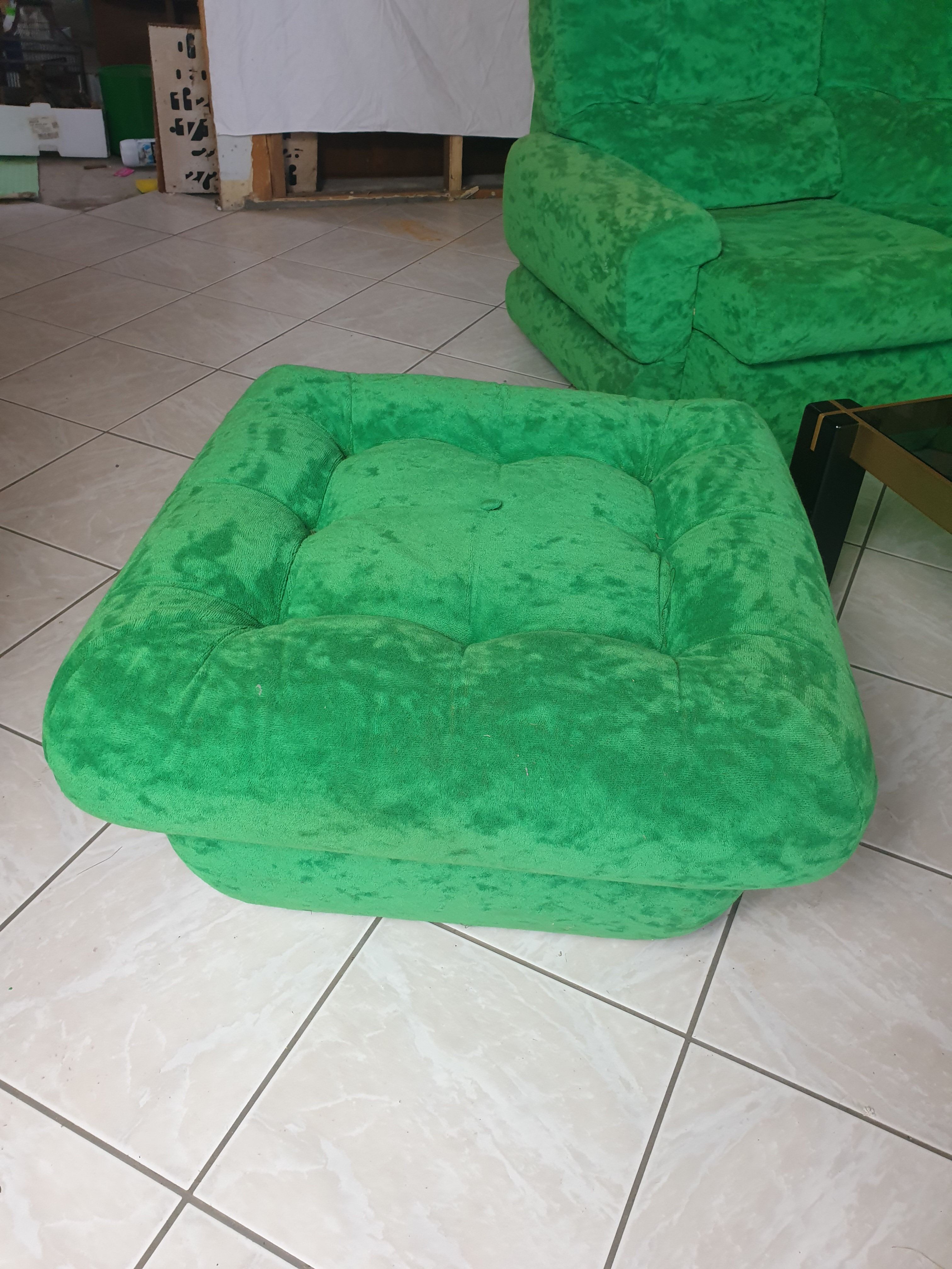 7-seater vintage modular sofa