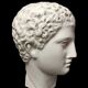 Antinous plaster head, British Museum