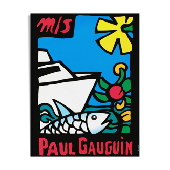 Alberto Bali, Affiche Musée Gauguin