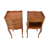 Set of two Bedside Louis XV style