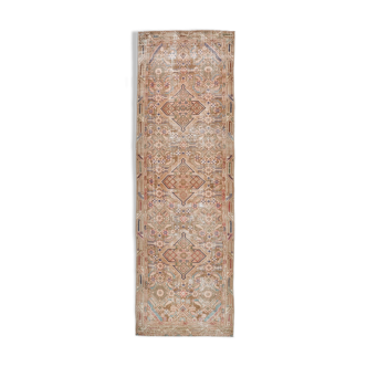 3x11 1960s Antique Persian Runner Rug