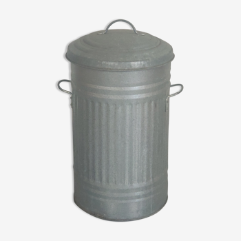 Zinc container galva wavy