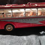 Joustra autocar bus setra transeurope toy old tole engine friction 39cm
