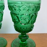 Paire de verres cristal Baccarat Charles X