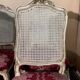 Set of four Louis XV chairs in lacquered wood