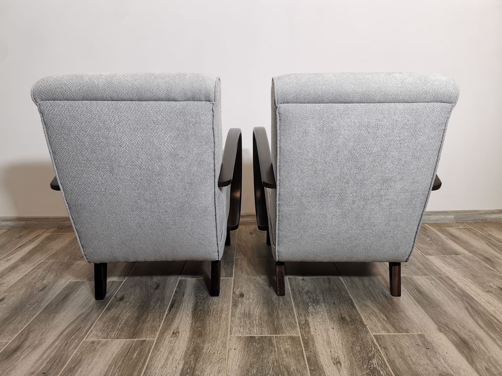 Armchairs by Jindrich Halabala, 1940s, Set of 2