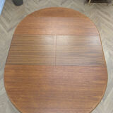 Scandinavian extendable round table