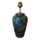 Pied de lampe en verre églomosé de Laque Line 41cm