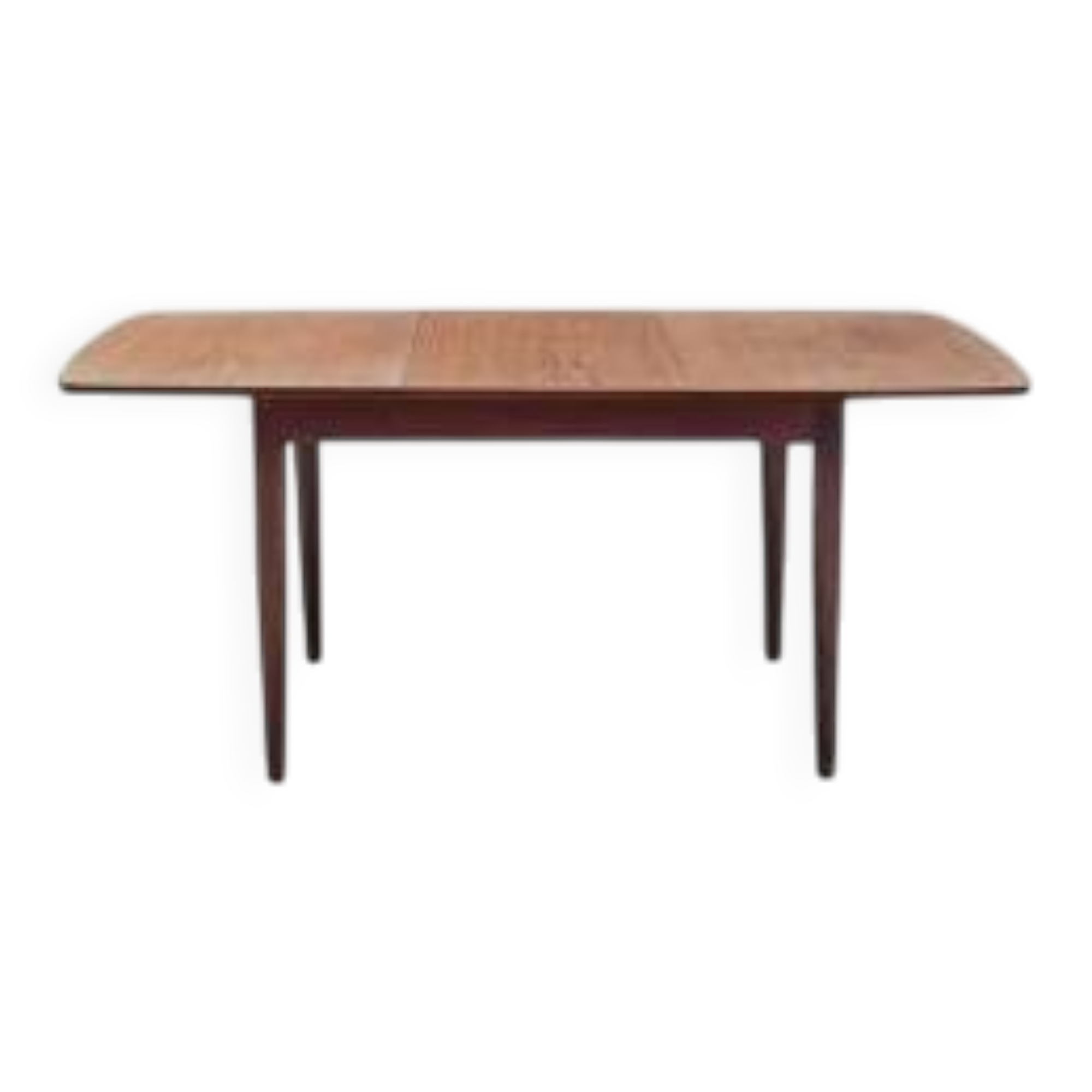 Vintage Scandinavian extendable dining table in teak from the 1950s.